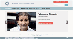 Desktop Screenshot of kontaktlinseinstituttet.dk